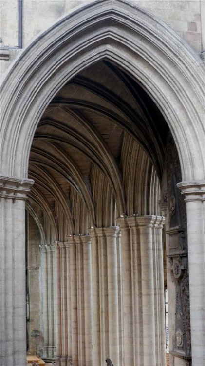 yorksnapshots:Arches. Ripon Catherdral, North Yorkshire, England.