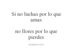 la-que-todos-odian:  Yo lloro porqué él me perdió… esto no tiene nada de sentido :s