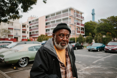 Mr. Henry Anderson has been living in the same apartment building in the Fillmore for 43 years. sinc