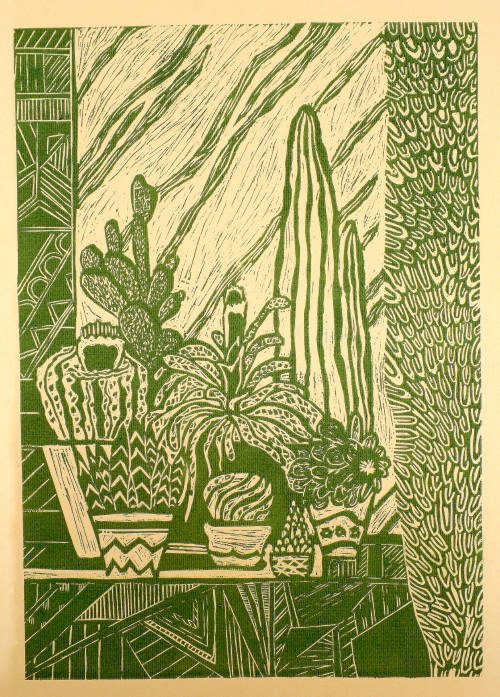 cactus-in-art:Dasha Berezhna (Ukrainian, contemporary)