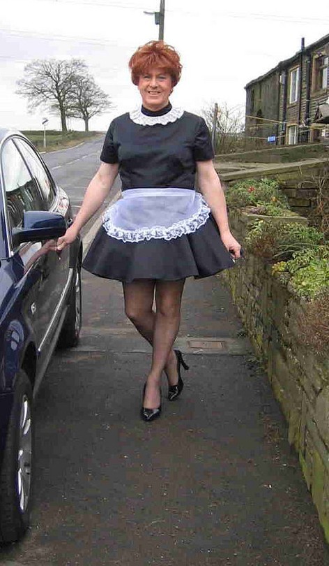 trans-elations: maidthisway: 👗yes you Park the cars David 💋 Trans-elations