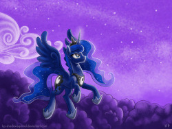 Epicbroniestime:  Luna On Patrol By *Kp-Shadowsquirrel
