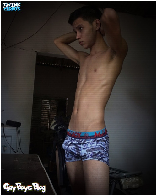 Skinny twink bulge. GayBoysBlog HOME