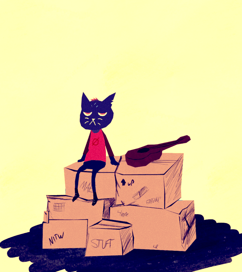 smol-gay-dragon:  I cant wait till Night in the woods comes out sometime this fall!