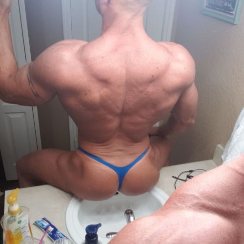 just my back and ass 