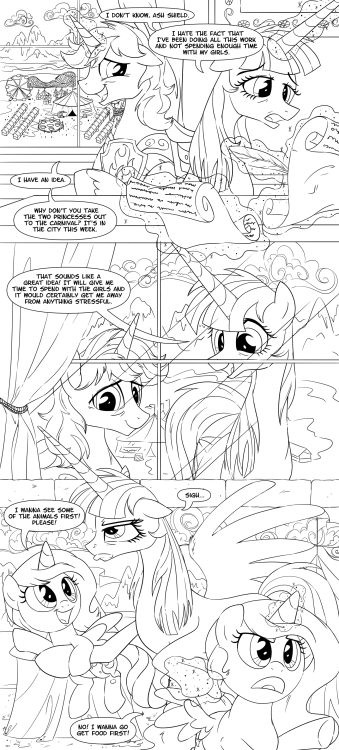 A Day Off (Carnival Arc) by *SketchyJackie Tia and Lulu #006: A Day Off (Carnival Arc)Mom: The 24 Ho