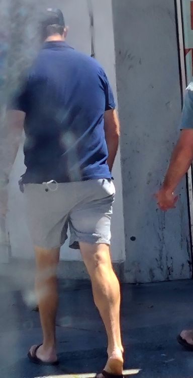 Blue cap, Grey shorts &amp; friends