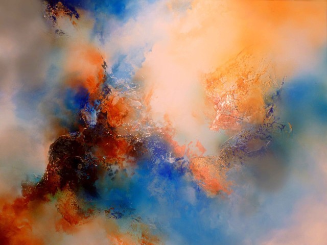 asylum-art-2:  Abstract Paintings by Simon Kenny                      