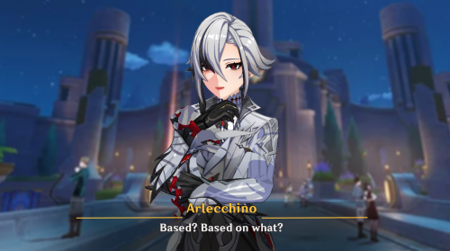 I've Got A Friend That's Fallen Hard For Arlecchino, So I'll Request An Ask For S/O Accidentally Calling