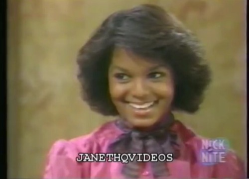 Janet Jackson as Charlene on Diff'rent Strokes, &lsquo;80s.