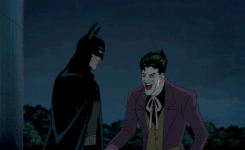 dcbatmanandjoker: favorite DCU relationships → Batman x JokerOh, you… You just couldn’t let me go, c