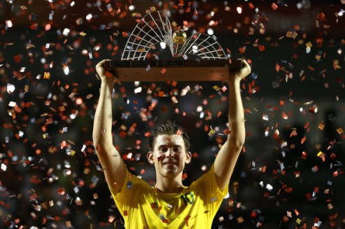 loveequalsnothing:Dominic Thiem wins Rio Open 2017