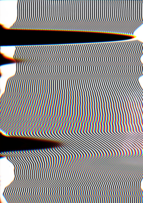 Carsten Nicolai aka Alva Noto (German, b. 1965, Karl-Marx-Stadt, Germany) - 1: Scan Distortion 11, 2