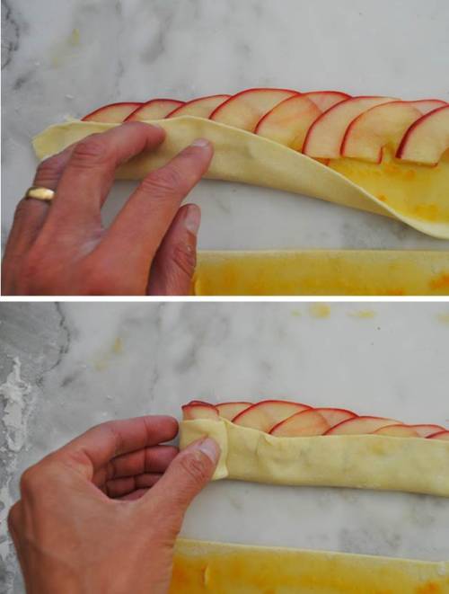 beautifulpicturesofhealthyfood:Rose Shaped Baked Apple Dessert…RECIPE