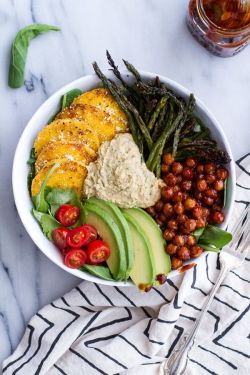 delicious-designs:  Spicy BBQ Chickpea and