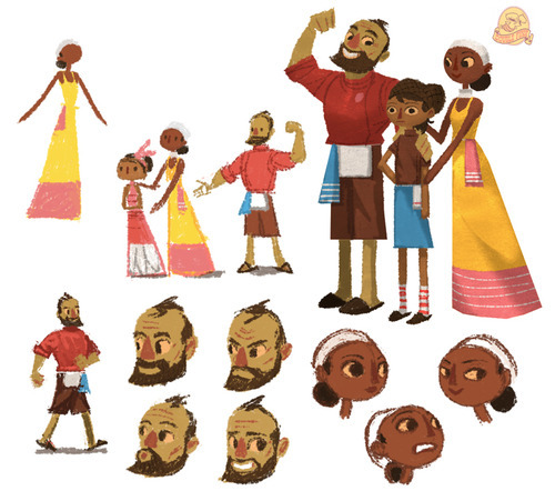 wannabeanimator:  Broken Age (2014) | character design (x)   I seriously need more.