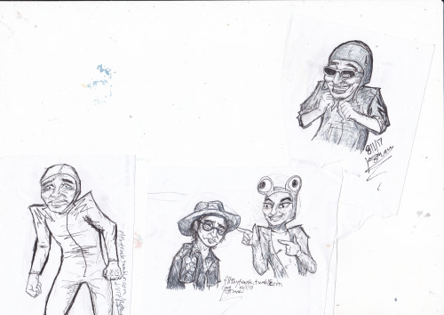 old, uncoloured, unedited sketch requests which did end up being coloured back then!