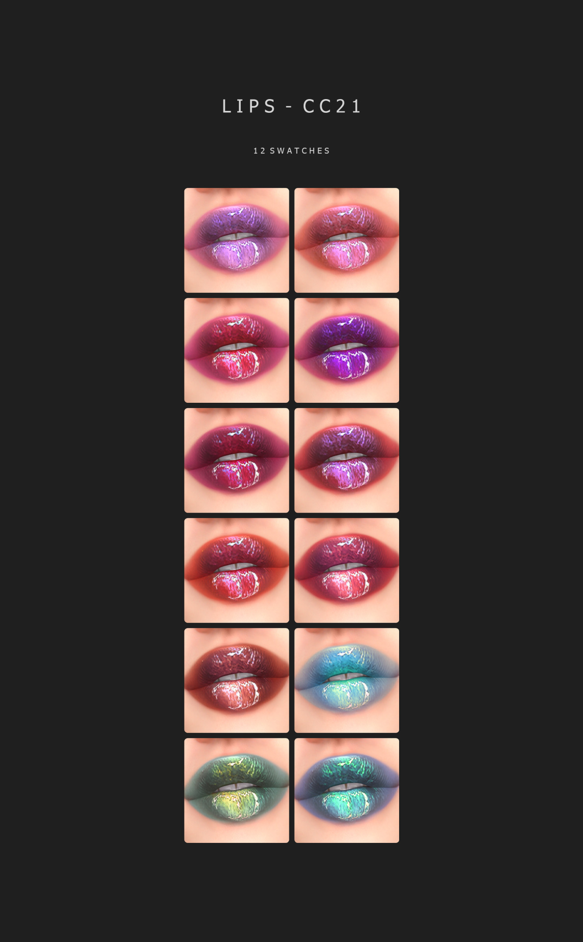 GOPPOLS Me GPME GOLD Lips CC21 Download At GOPPOLSME Patreon 