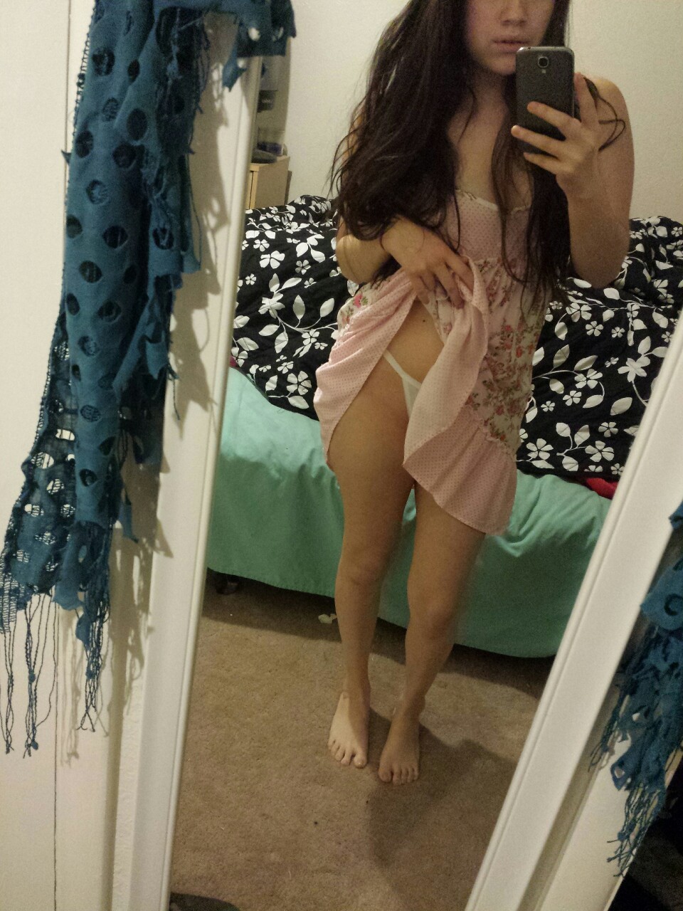 youwantitt:  🎊 Topless Tuesday 🎊 Really liking this nighty and I usually hate