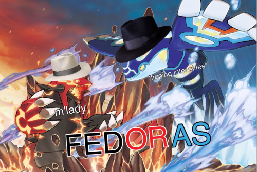 erubira:I’m sorryFor once these are fedoras. Unfortunately, these are not the hats worn by D-bags li