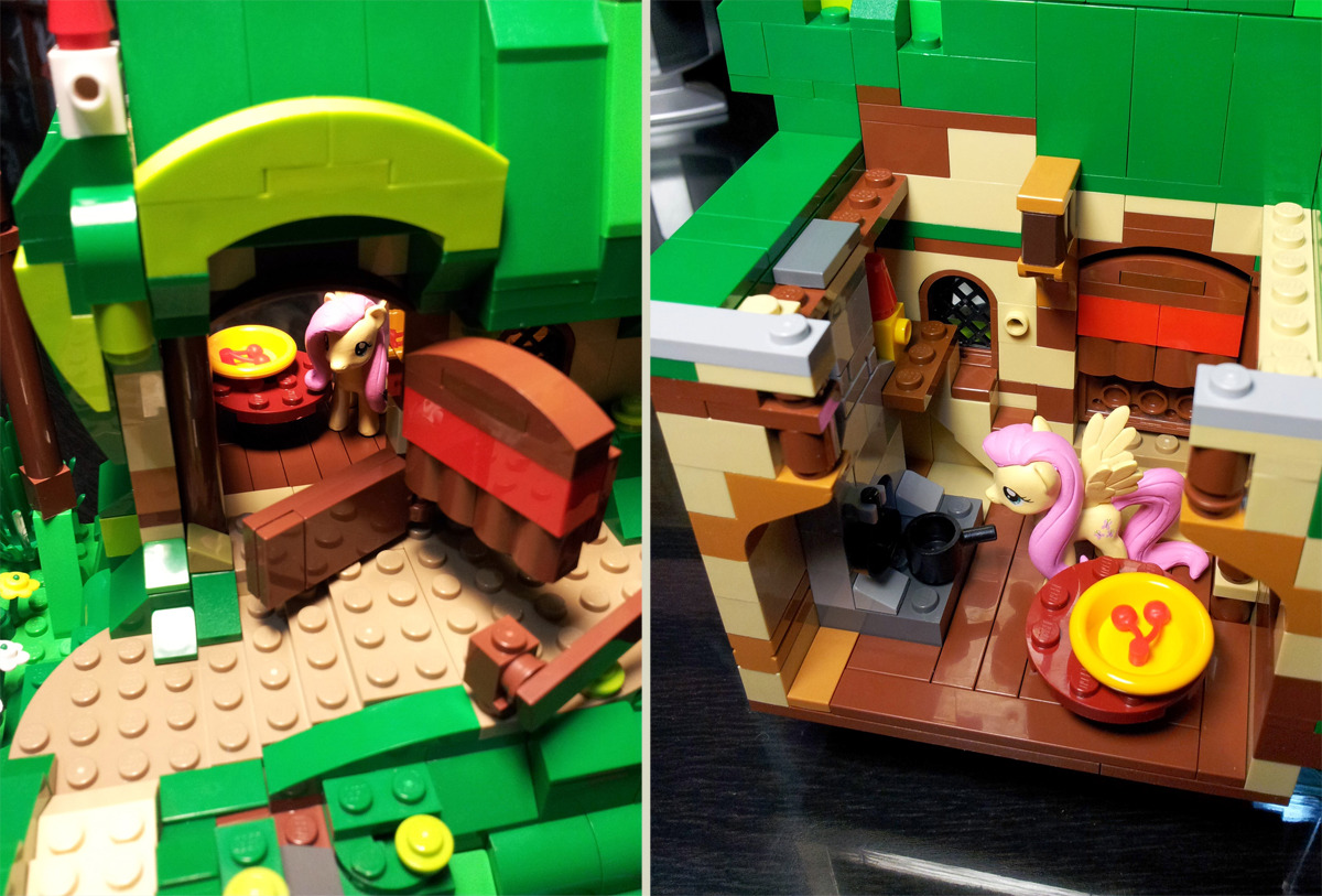 LEGO- Fluttershy&rsquo;s House.