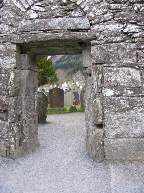 Gateway and Graveyard, Glendalough, County Wicklow, Ireland, 2013.Only an hour or so out of Dublin, 