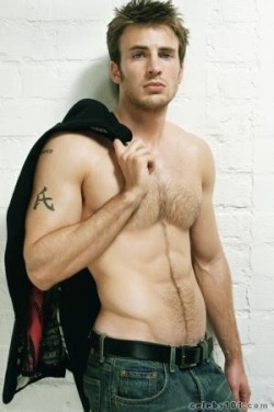 What Would You Do With Chris Evans?   Mmm.. With Chris I Would Want Him To Tie Me
