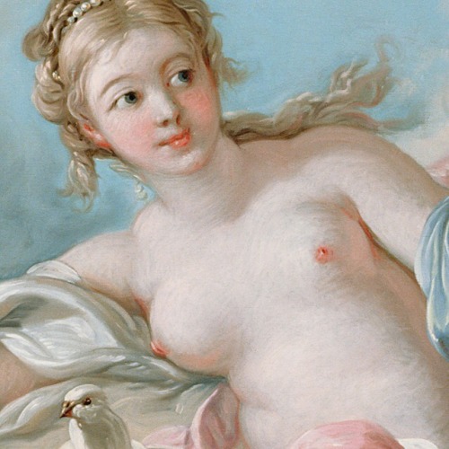 François Boucher, Venus on the Waves (details), 1769