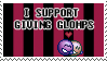 i support giving glomps