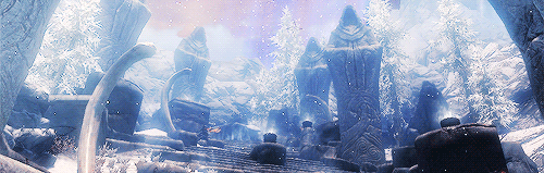 volpestarks:Nord belief holds that the honored dead live forever in Sovngarde.