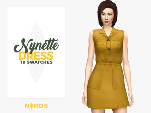 nords-sims:Nynette Dress:Dag Dag y’all! My new dress is out. I hope you like it.DOWNLOAD | INFO / CC