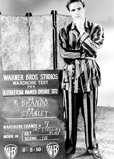 Marlon Brando | Wardrobe Test | August 9,  1950