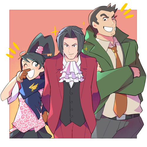 I love Ace Attorney series!✨