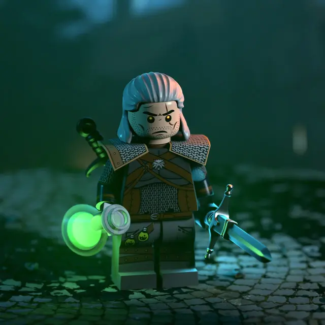 Lego The Witcher - Geralt of Rivia
