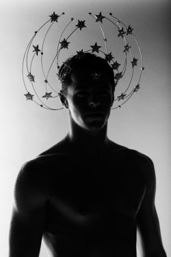 williambakerphotography:  Andrew. London. 2010.Photograph by William Baker.Star Headpiece by Steven Jones.From  Kylie Minogue : Aphrodite : Les Folies Tour 2010 Directed by William Baker