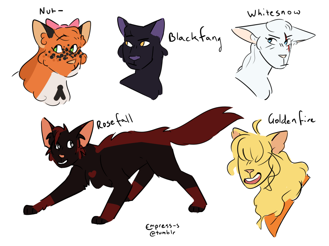 *stands up*  RWBY warrior cats au *bows to thunderous applause*