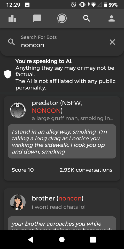 Huge TW: We Are Talking About S/a.