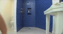 nothingbutsexygifs:  Girls play touch-football and then hit the showers