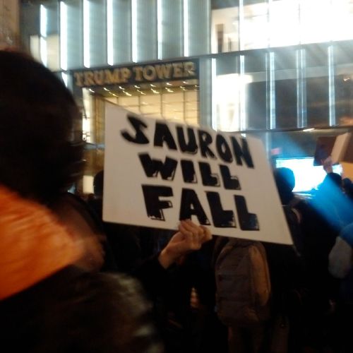 irishais:My aunt has been attending multiple NYC protests this week.These are some of the pictures s