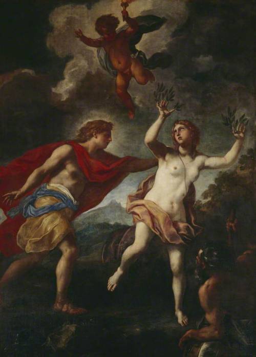 hildegardavon: Daniel Seiter, 1649-1705 Apollo and Daphne, 1680, oil on canvas, 313x224 cm (est
