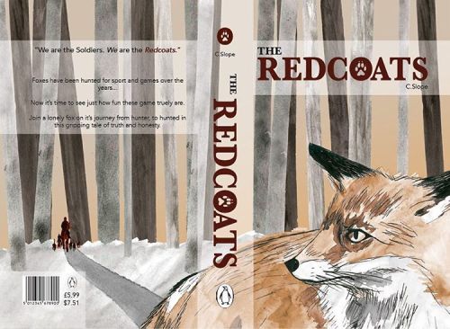 Final Piece For The Social Action Project Into College. Book Cover For The Redcoats, Completely Made