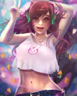 seioraiart:#dva #drawing today :D Went for