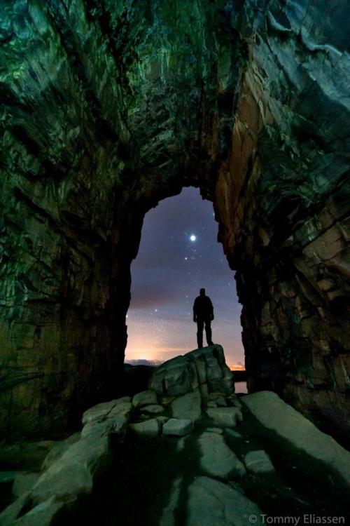 NATURE&rsquo;S CATHEDRALKirkhelleren is a cave on the island of Sanna, which is Norway’s oldest fish