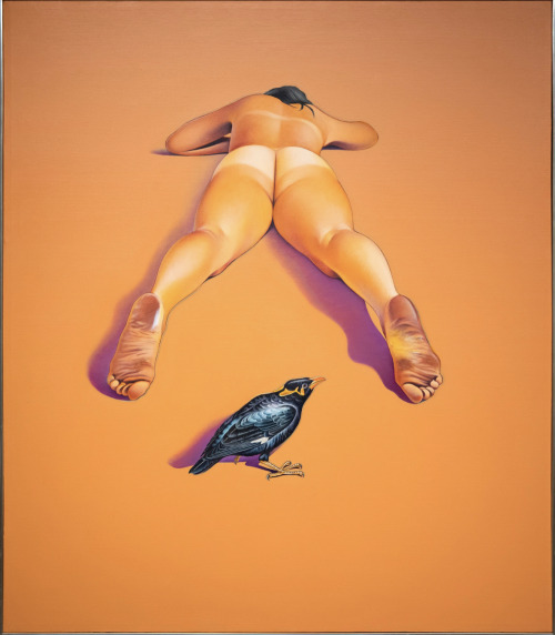 Mel Ramos, Leta And The Hill Myna (1969)