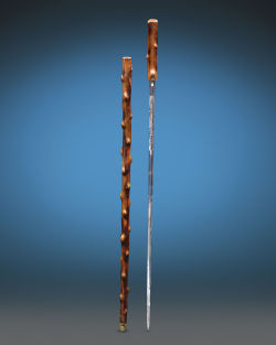 art-of-swords:  Sword Cane Dated: 19th century