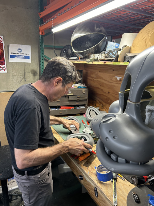 Scottgames Has Shared Another Behind-the-scenes Photo Of Toy Bonnie! Showing Of The Front Of His Head