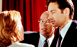  FBI Assistant Director Walter Skinner & Special Agents Fox Mulder and Dana Scully appreciation post   now THERE’S a golden trio for you