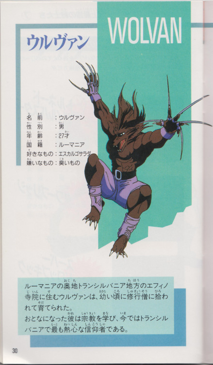 teleportdash:WolvanBattle Master: Kyuukyoku no SenshitachiSystem Vision 1993Super FamicomScanned By: