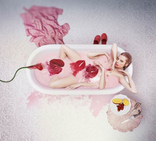 asylum-art-2:   					The captivating photos of Elena VizerskayaThe surreal and captivating photographs of the young Ukrainian photographer Elena Vizerskaya, who leads us into an ethereal universe through her portraits between dream and reality.