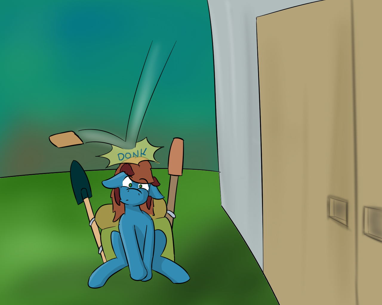 askspades:  Trouble uses roof tile. It’s super effective.  x3